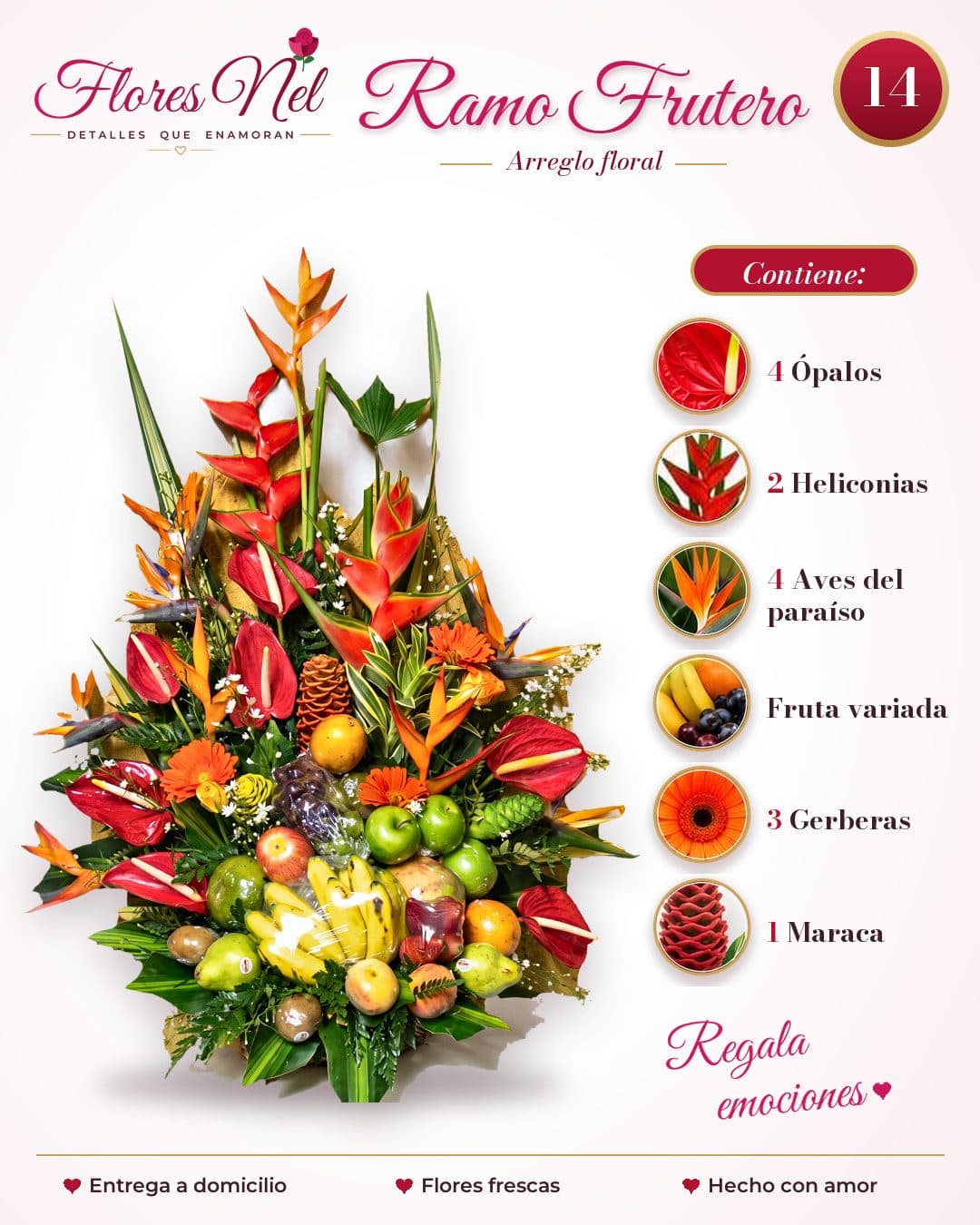 Ramo Frutero Tropical