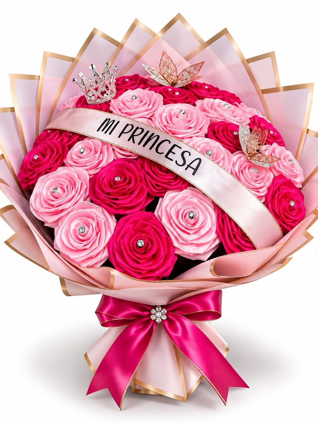 Ramo Mi Princesa de Rosas Eternas